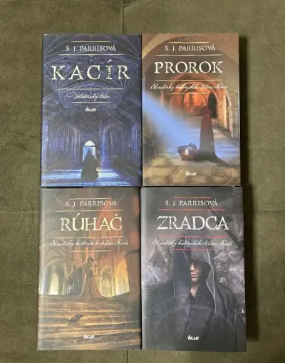 Kolekcia - Kacír, Prorok, Rúhač a Zradca od S.J. Parris