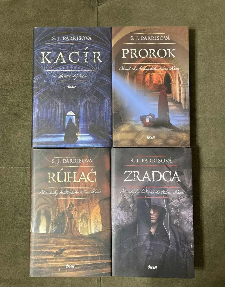 Kolekcia - Kacír, Prorok, Rúhač a Zradca od S.J. Parris