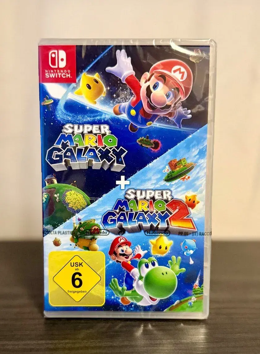 Super Mario Galaxy + Super Mario Galaxy 2 pre Switch 1 aj 2
