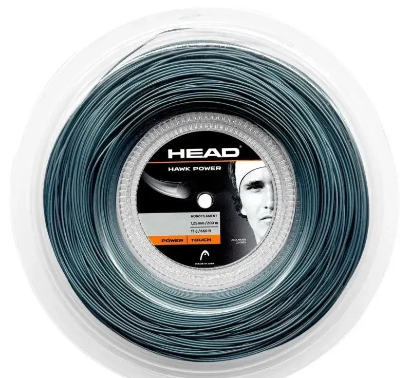 Head Hawk Power 200m 1.25mm tenisovy výplet