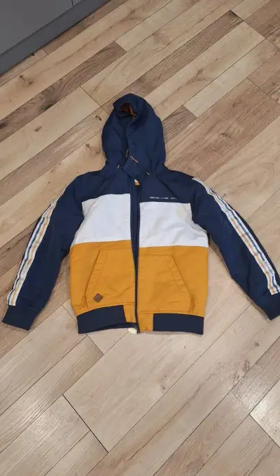 Prechodná jarná bunda 146 reserved mikina hilfiger