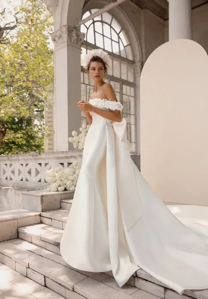 Elegantné svadobné šaty