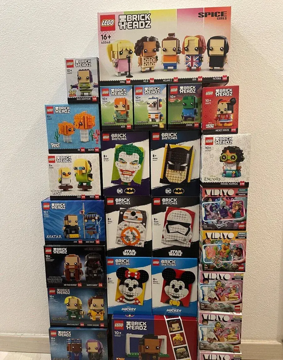 Lego Brickheadz nove