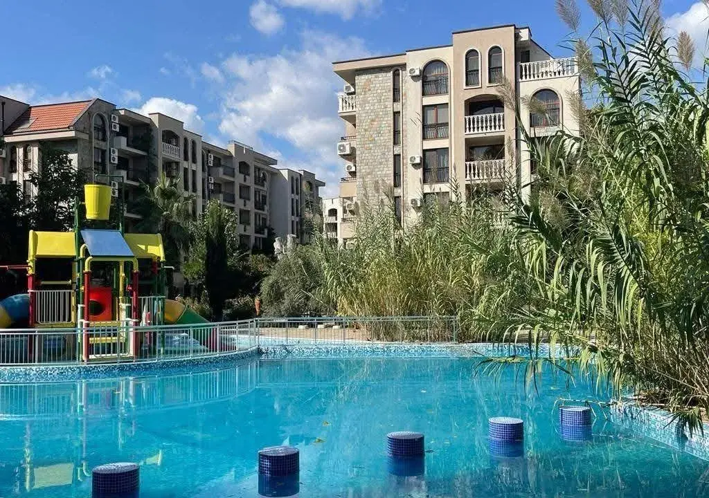 Štúdio pri bazéne v Cascadas Family Resort, 460 m od pláže