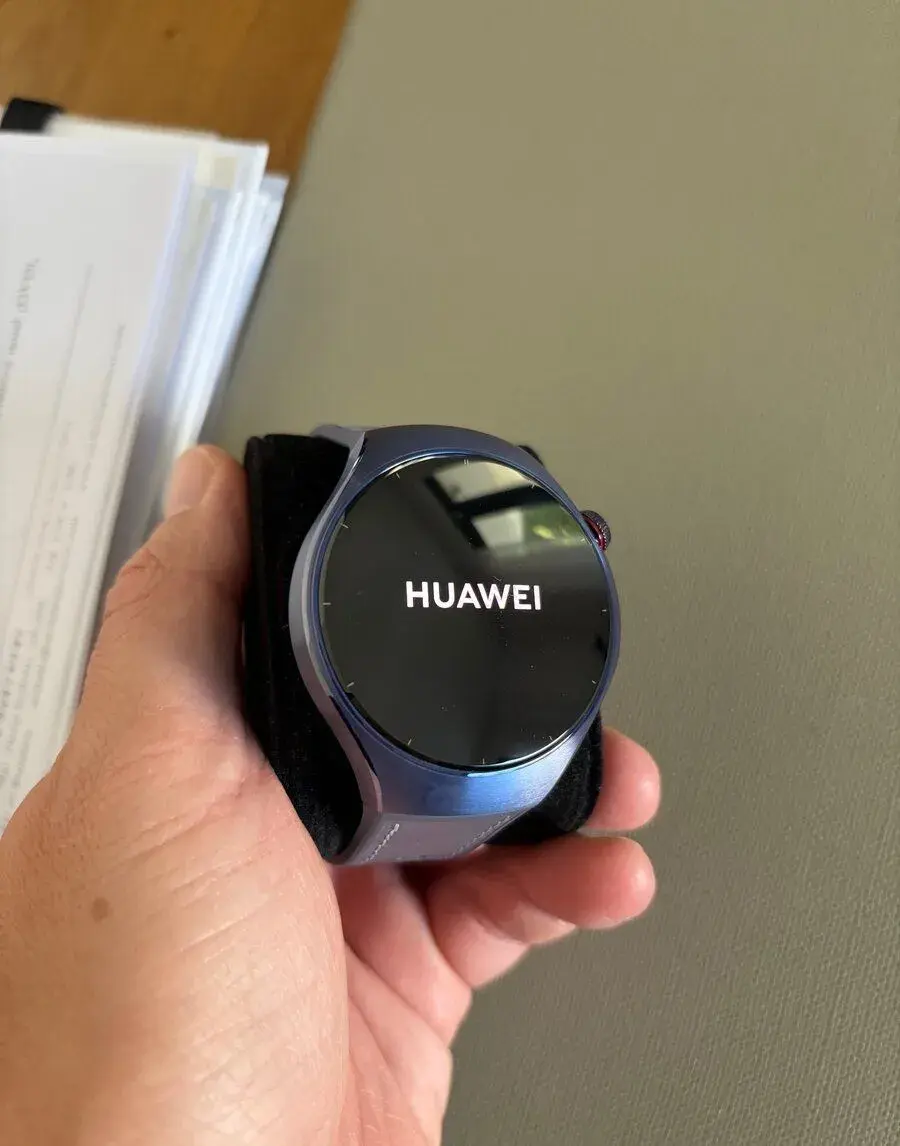 Huawei Watch 5 46 mm LTE NFC – Fialový titán