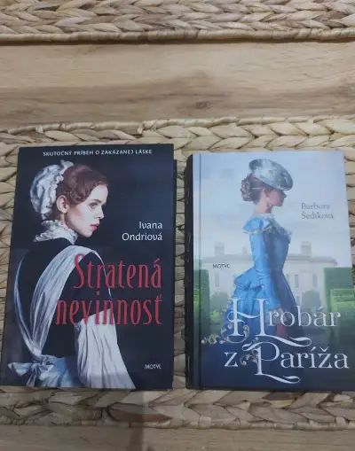 Historické romány - Stratená nevinnosť a Hrobár z Paríža