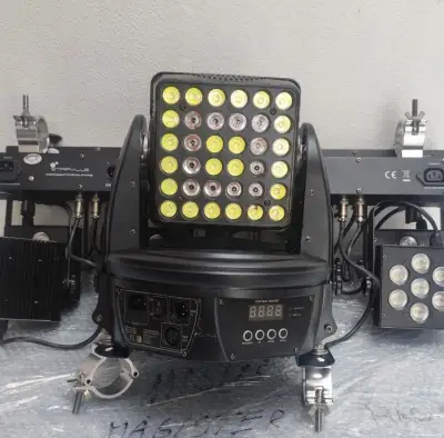 EUROLITE LED TMH-20 – Profesionálna otočná LED hlava 3W RGB