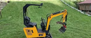 Minibager 900kg +príslušenstvo