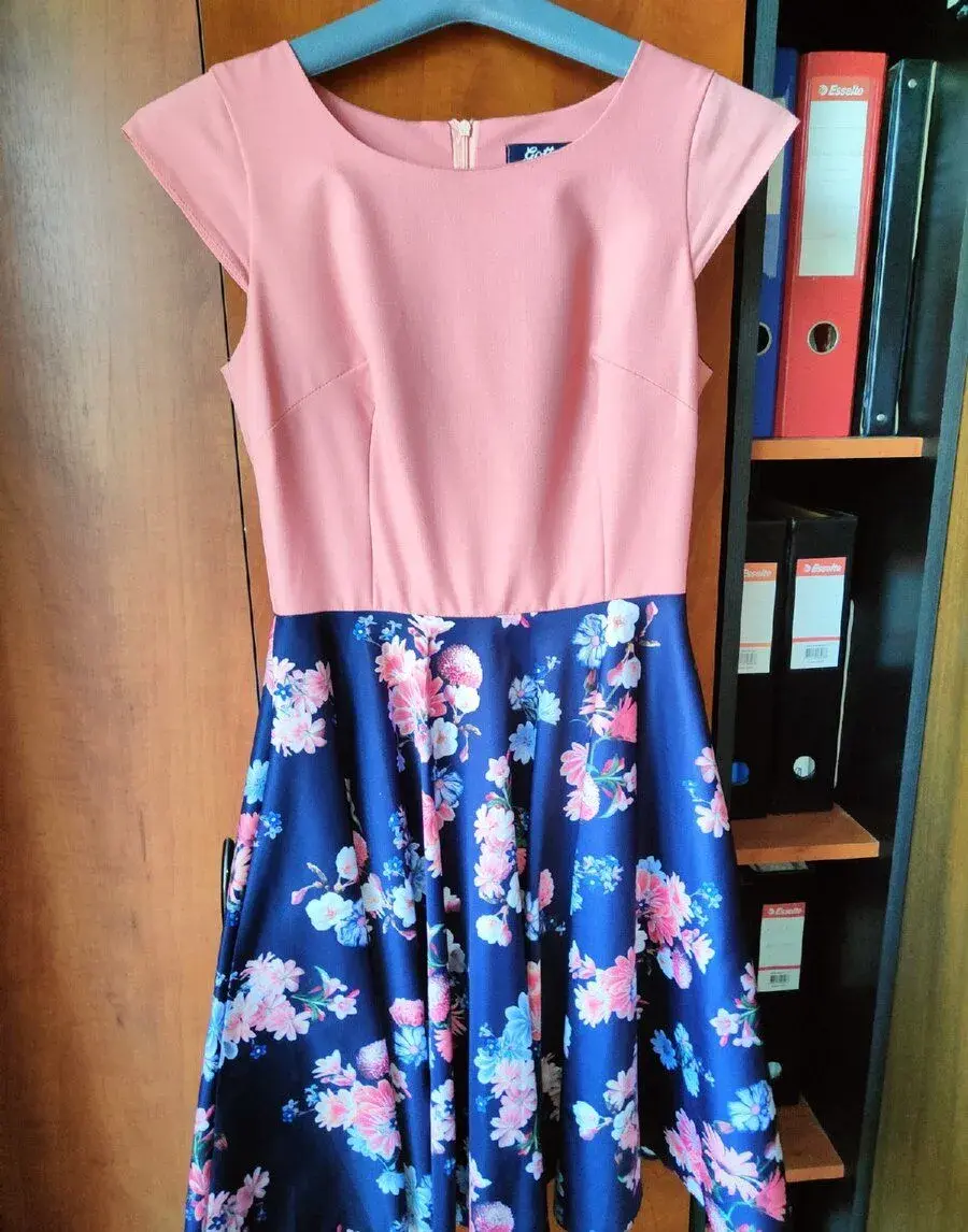 Krásne elegantné šaty veľkosť 36, nové, akcia 5€