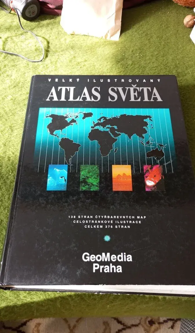Ilustrovaná atlas sveta.