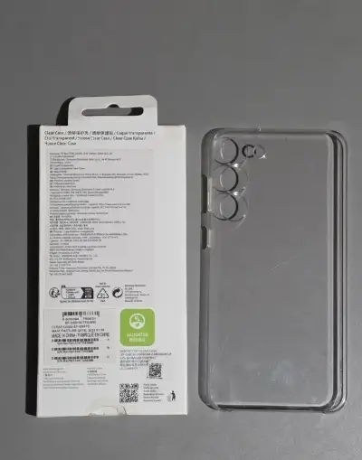 Priesvitný kryt na Samsung Galaxy S23 plus