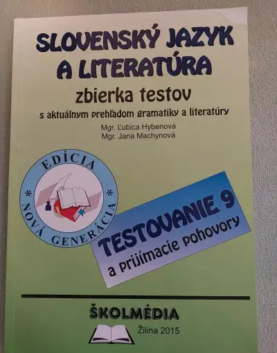 Slovenský jazyk a literatúra - zbierka testov