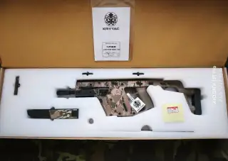 Krytac Kriss Vector SMG V2 AEG dark earth.