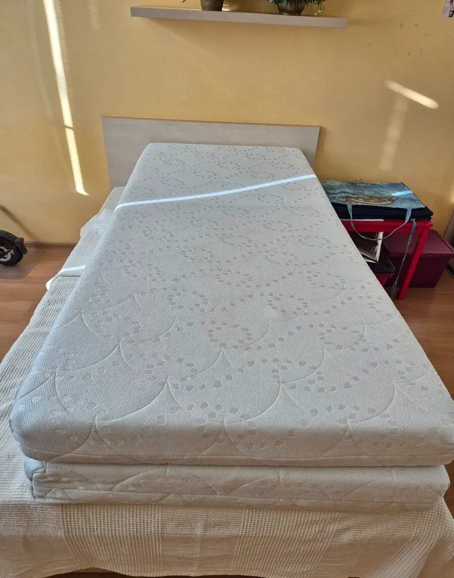 2 molitanové matrace 90x200x13 cm