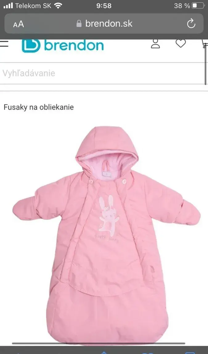 Úplne nový fusak Brendon do autosedacky