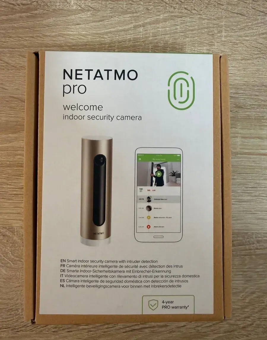 Netatmo pro Welcome indoor security camera