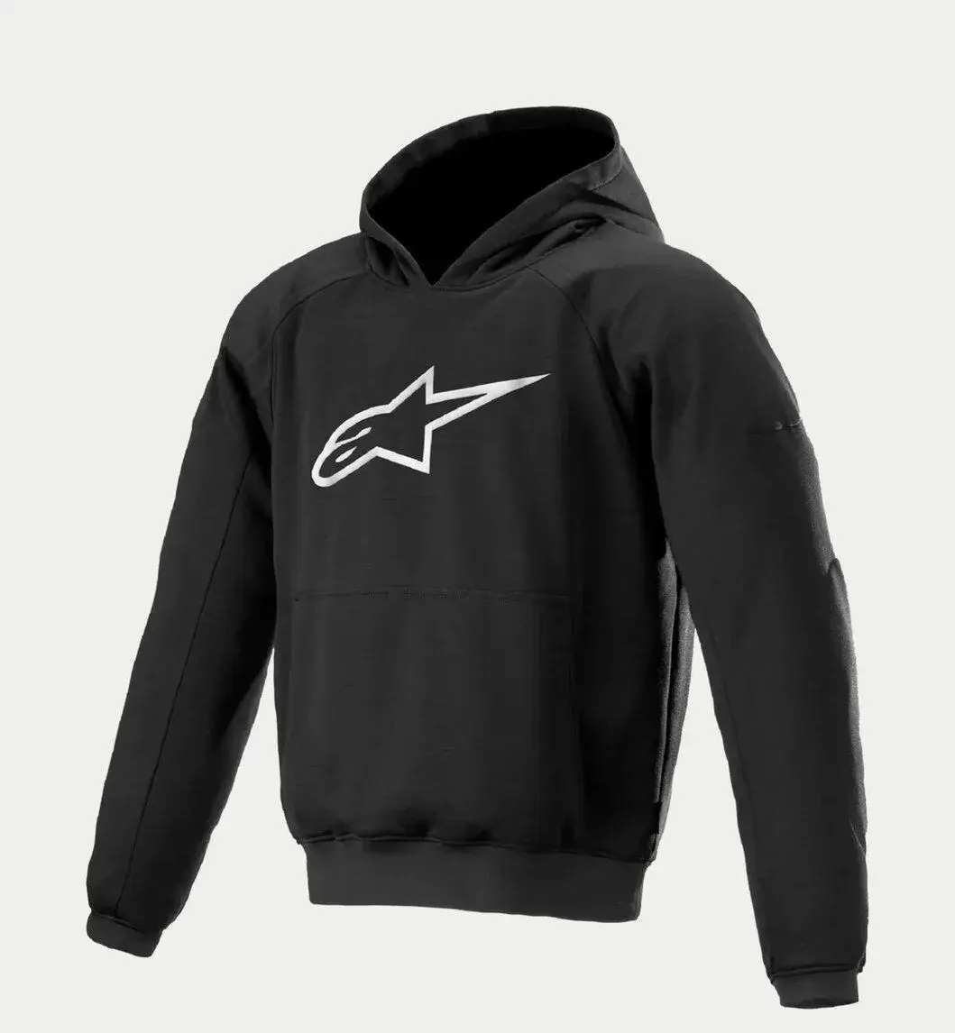 4XL / Mikina na motorku Alpinestars Ageless Hoodie čierna
