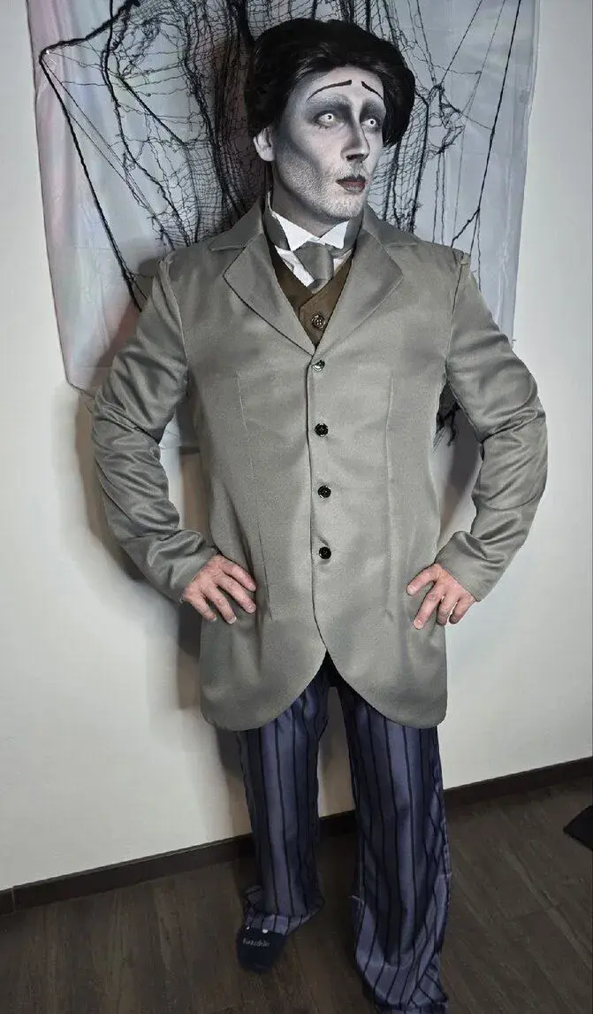 Halloween Viktor Tim Burton z Mŕtvej nevesty kostým