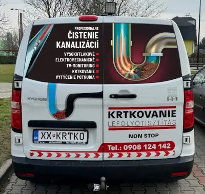 Krtkovanie Monitoring Vytýčenie KANALIZÁCIE