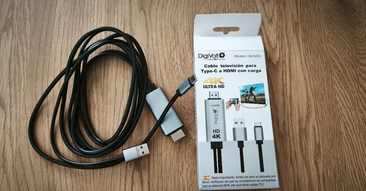 Video kábel s USB TYP-C na HDMI