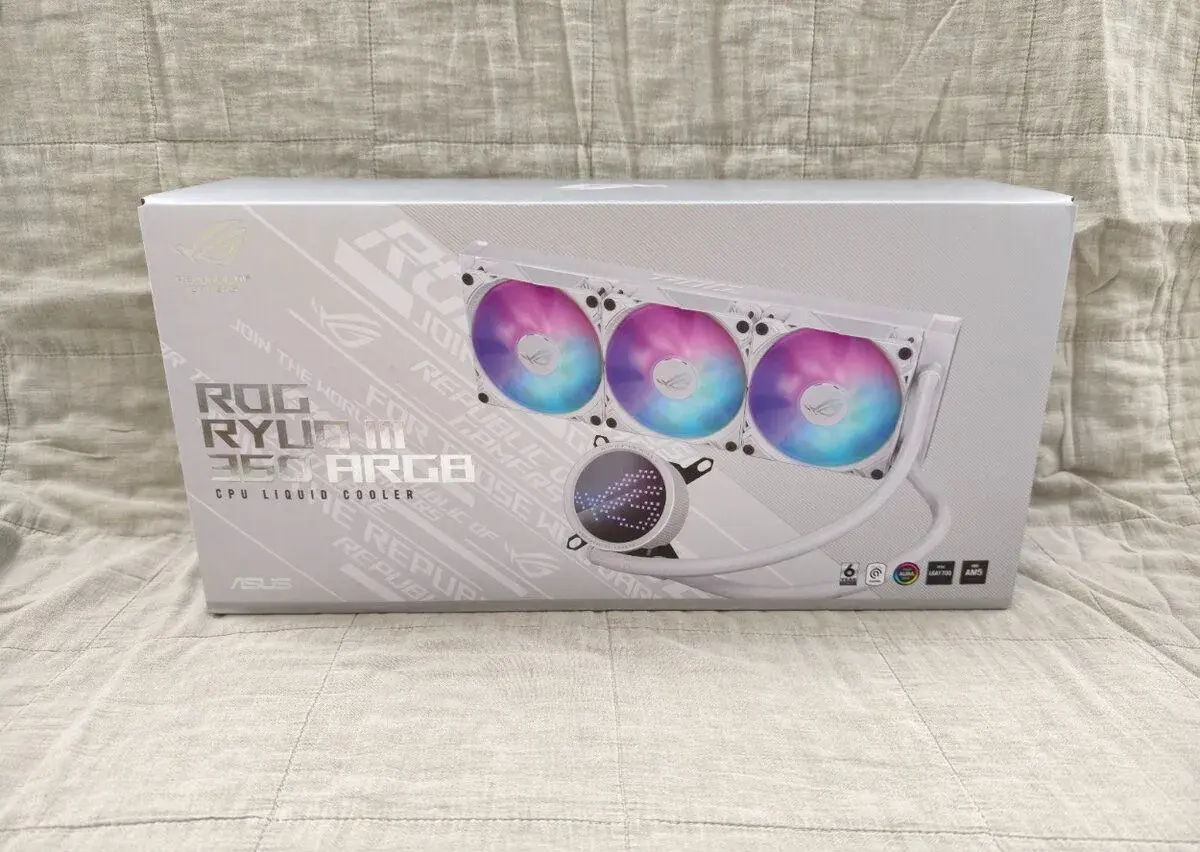 ASUS ROG RYUO III 360 ARGB WHITE EDITION Anime Matrix