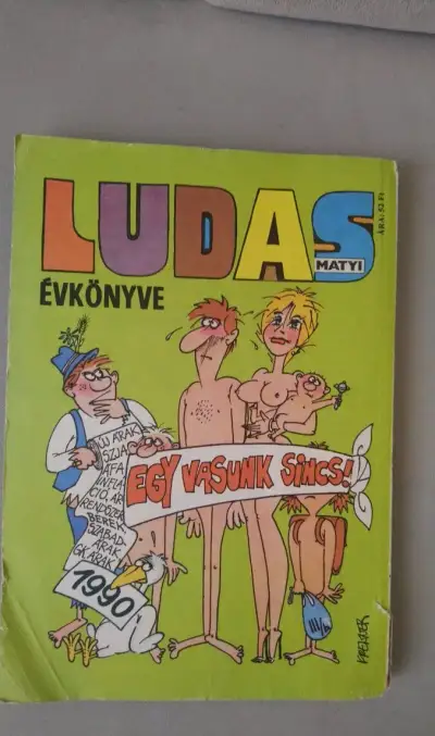Časopisy Ludas Matyi évkönyv 1974, 1984,1990,