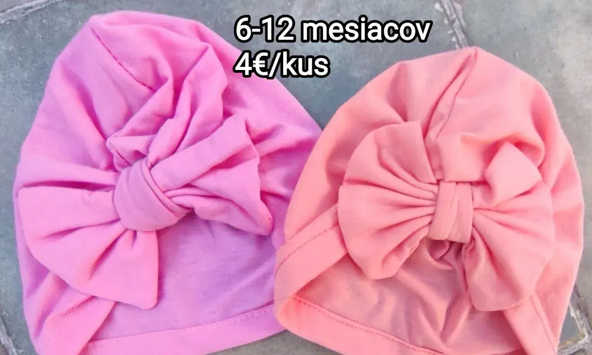 Jesenná čiapka pre bábätká