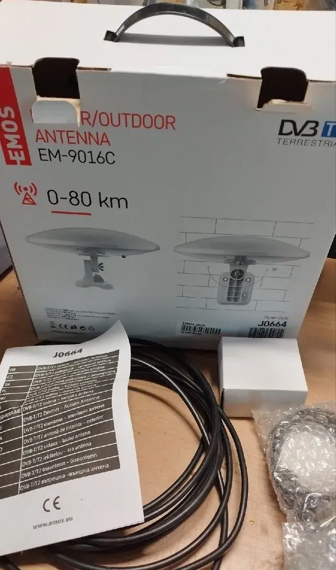 DVB-T/T2 360 anténu Emos.