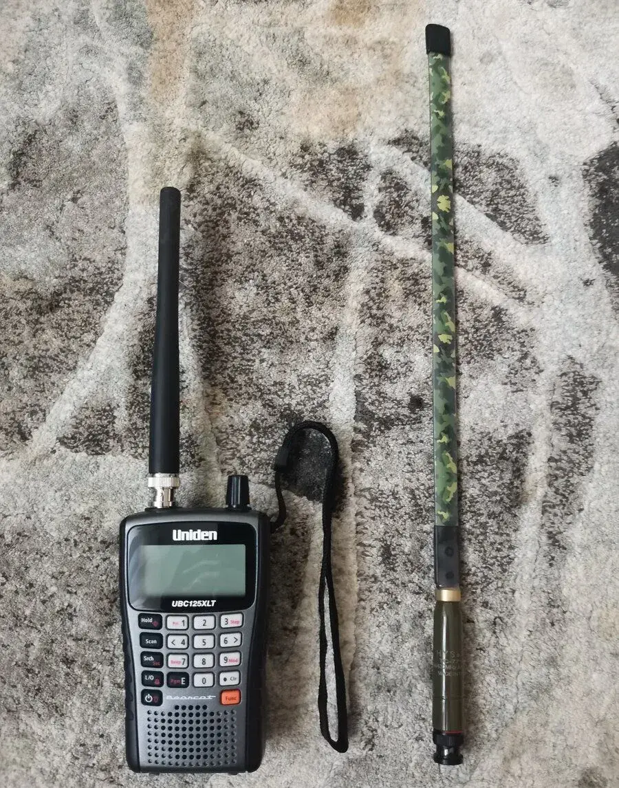 Uniden - UBC125XLT - Scanner + antena