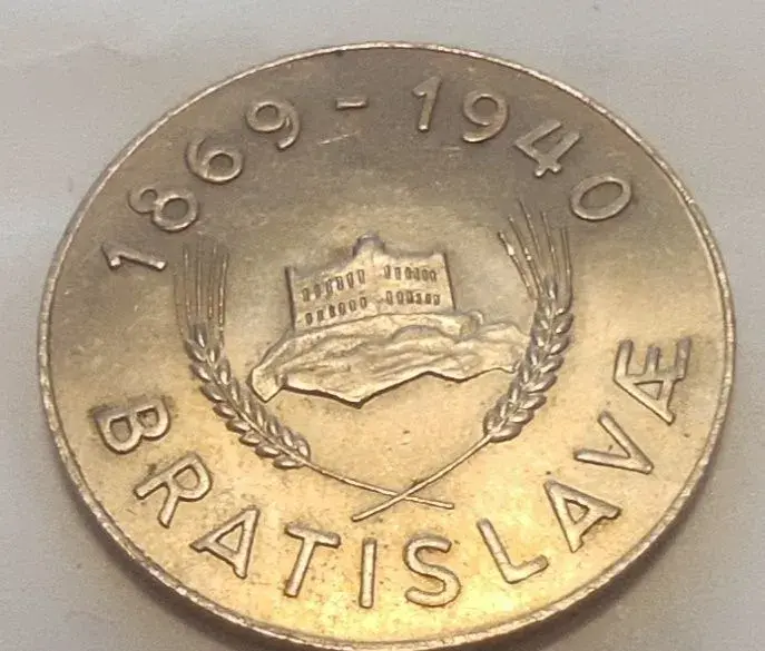 Medaila Spolku sv. Vincenta z Bratislavy 1940