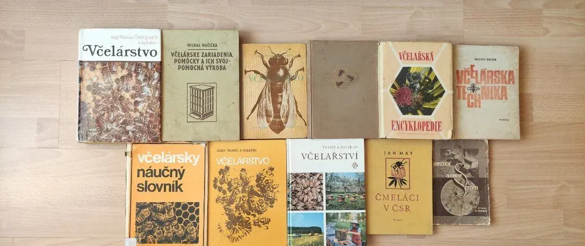 Včelárske knihy, včely, včelárstvo, včelár, Slovenský včelár
