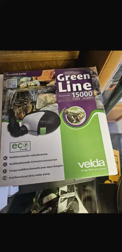 VELDA – Nová filtrácia do jazierka, čerpadlo, UV-C lampy