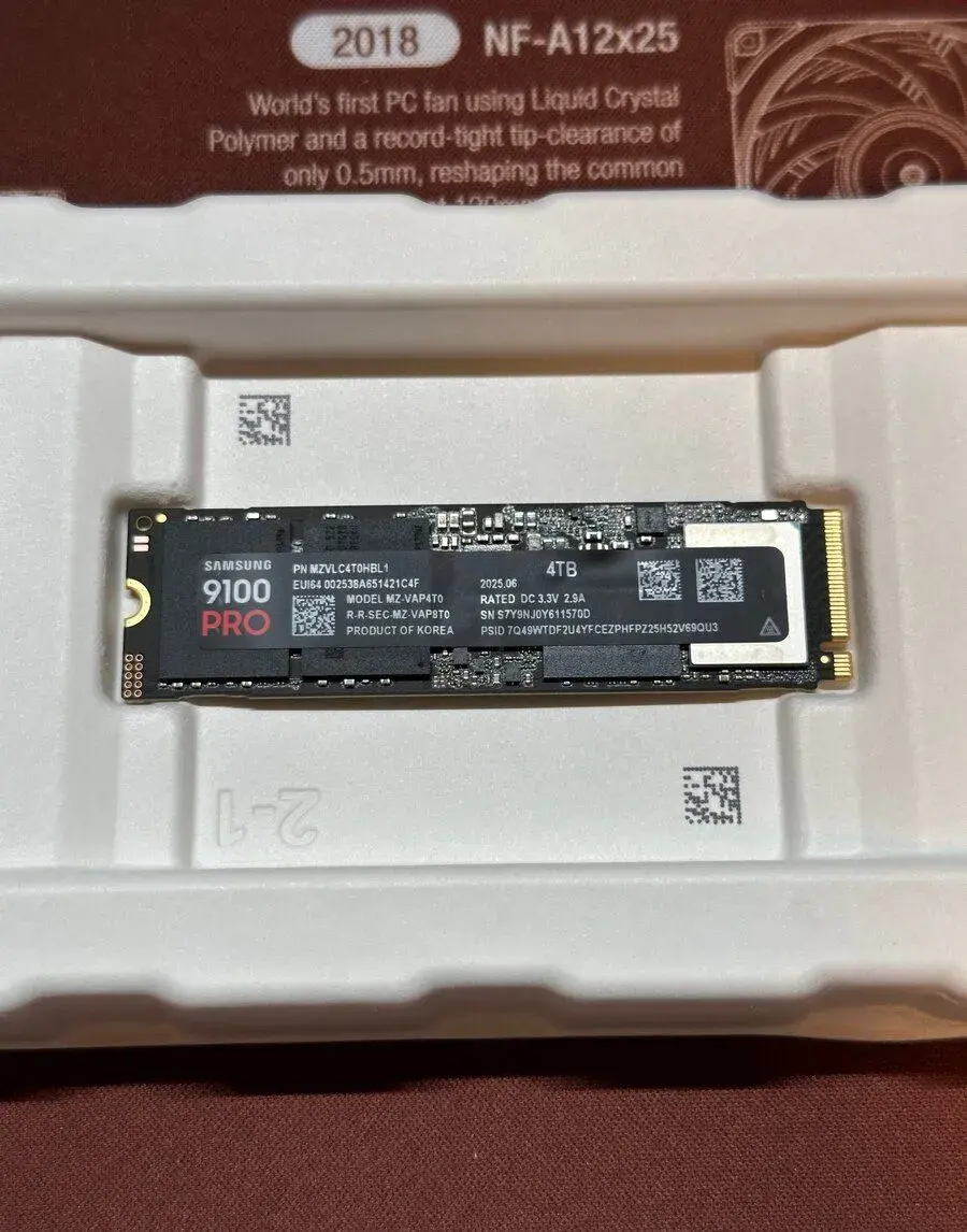 SSD disk Samsung 9100 PRO 4 TB