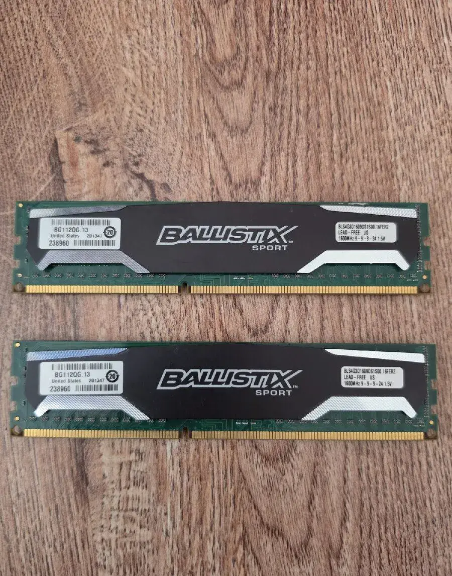 Pamäte RAM set 4gb+4gb