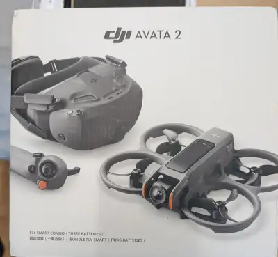 DJI AVATA 2 FLY SMART COMBO, 3 batteries
