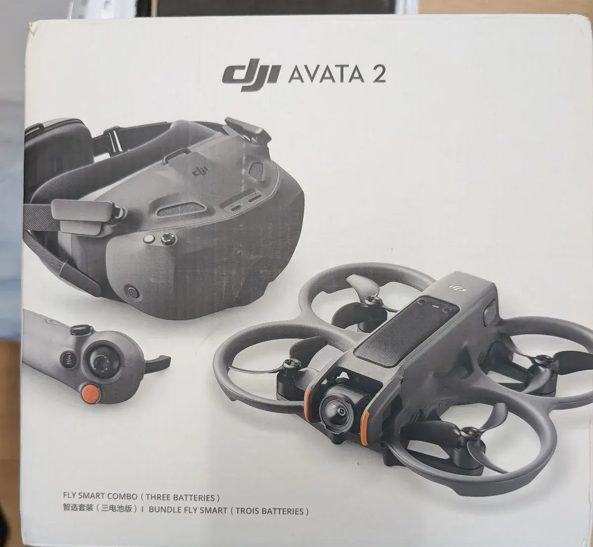 DJI AVATA 2 FLY SMART COMBO, 3 batteries