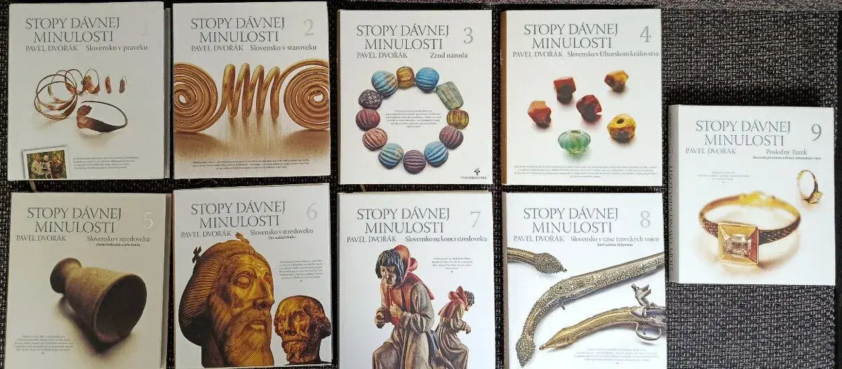 Stopy dávnej minulosti CELÁ SADA 1. - 9. časť - Pavel Dvořák