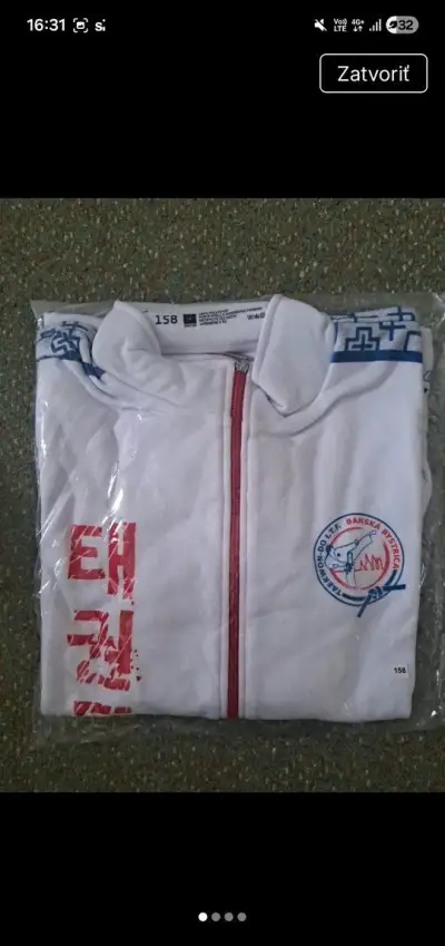 Športové oblečenie taekwondo nové