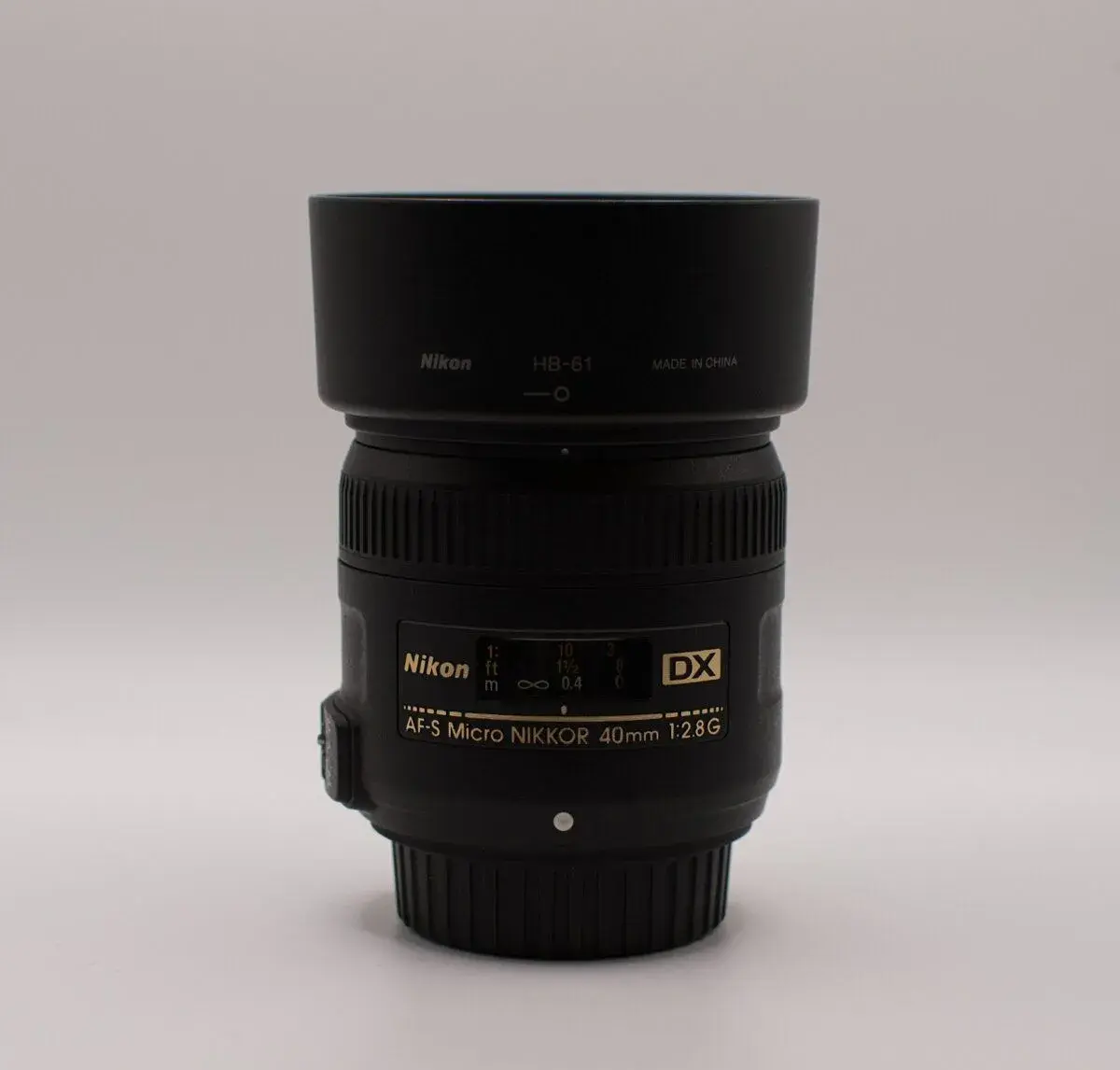 Makro objektív - Micro Nikkor 40mm