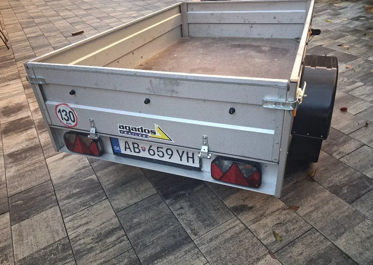 Privesny vozik Agados handy-7 750kg 205cmx125cm