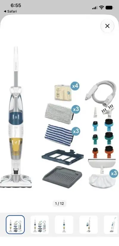 Rowenta RY8561WH Clean & Steam Multi