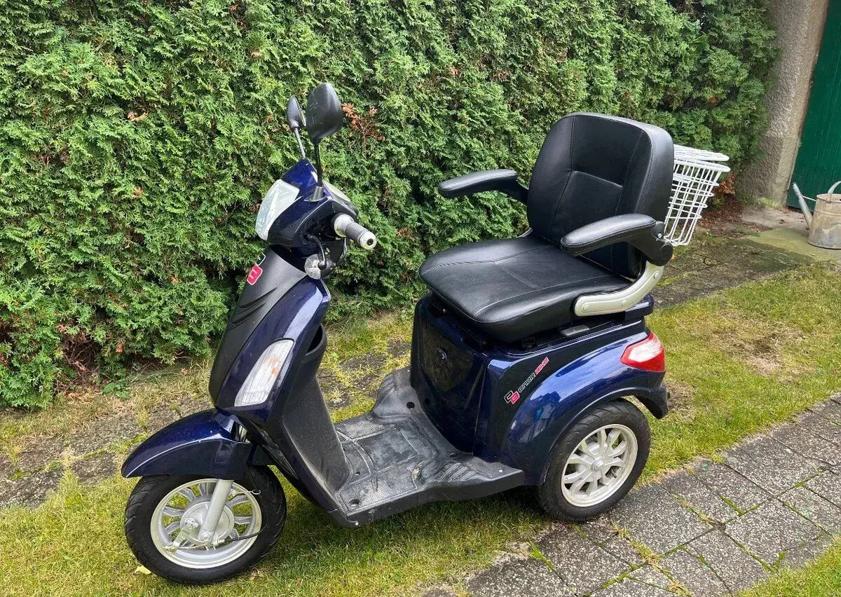 Elektrická trojkolka pre seniorov