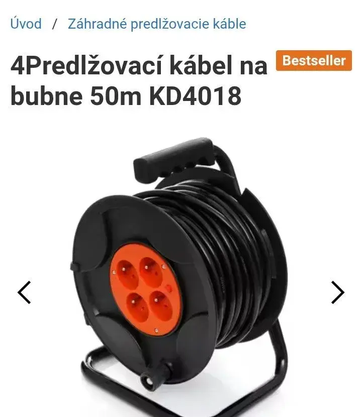 Predlžovací kábel