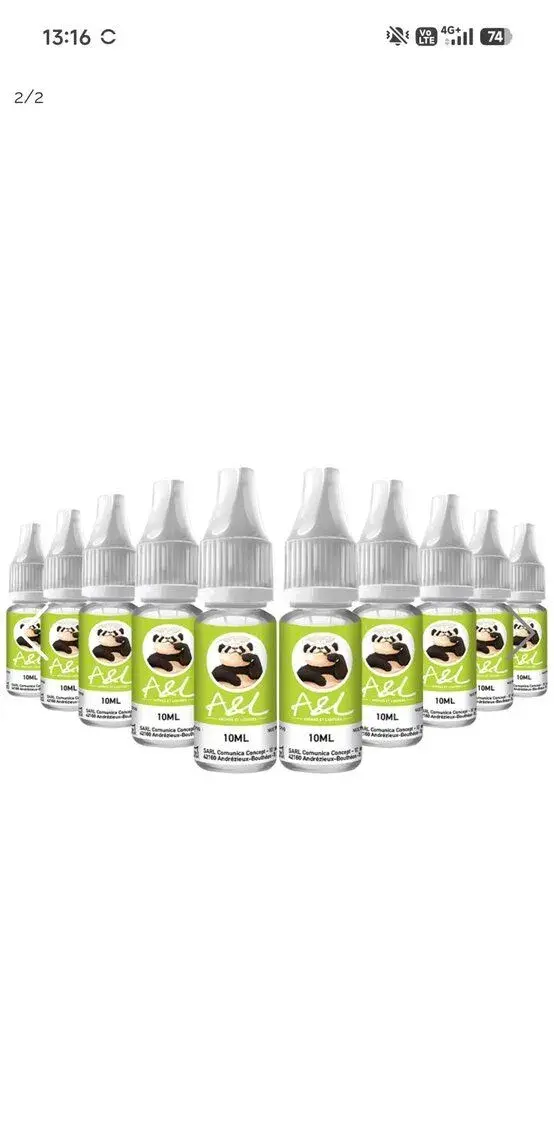 A&L bázy 10ml 50/50 20mg/ml