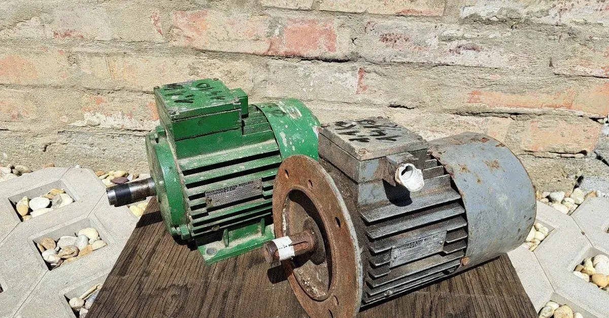 Elektromotory 1,1 kw, MEZ mohelnice 1400 ot/min