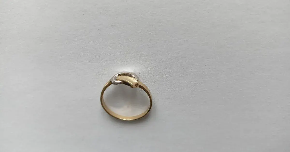 Zlatý prsteň – 14kt.zlato – 1,68 g