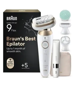 Depilátor Braun Silk-épil 9 Flex - NEROZBALENÝ