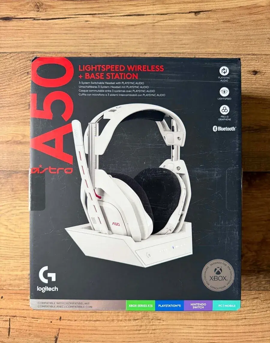 Logitech ASTRO A50 (Gen 5) LIGHTSPEED Wireless, NOVÉ