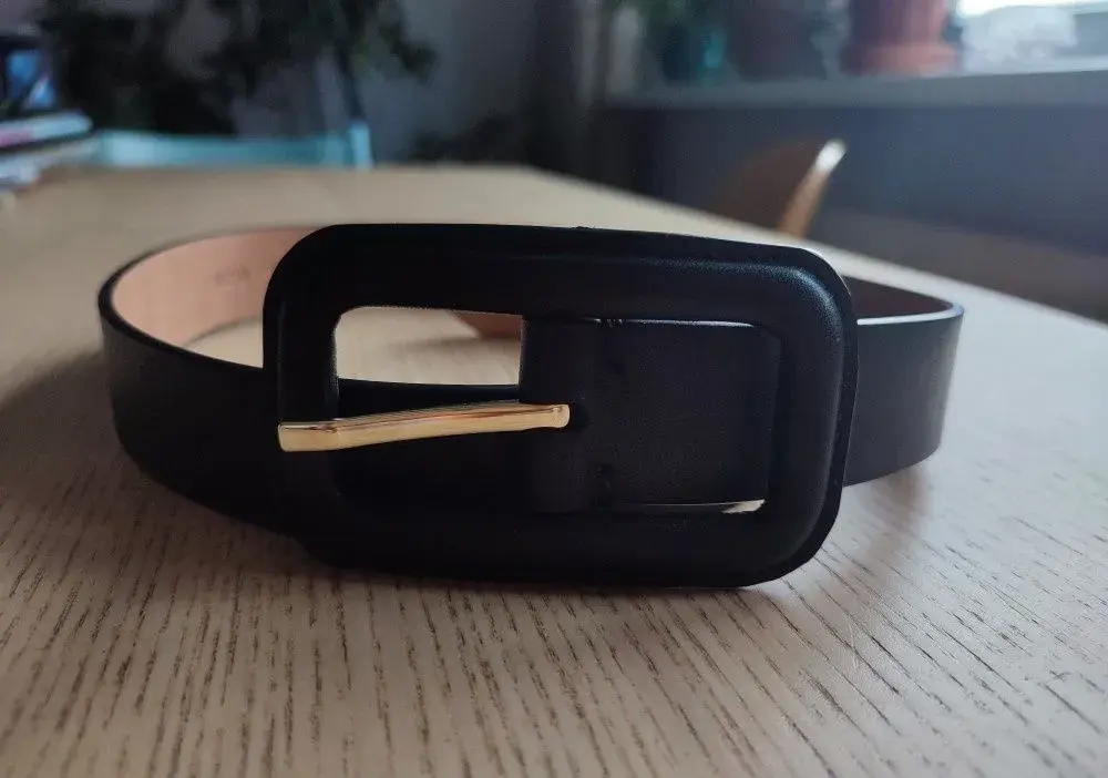 Kožený opasok ECCO 80 cm