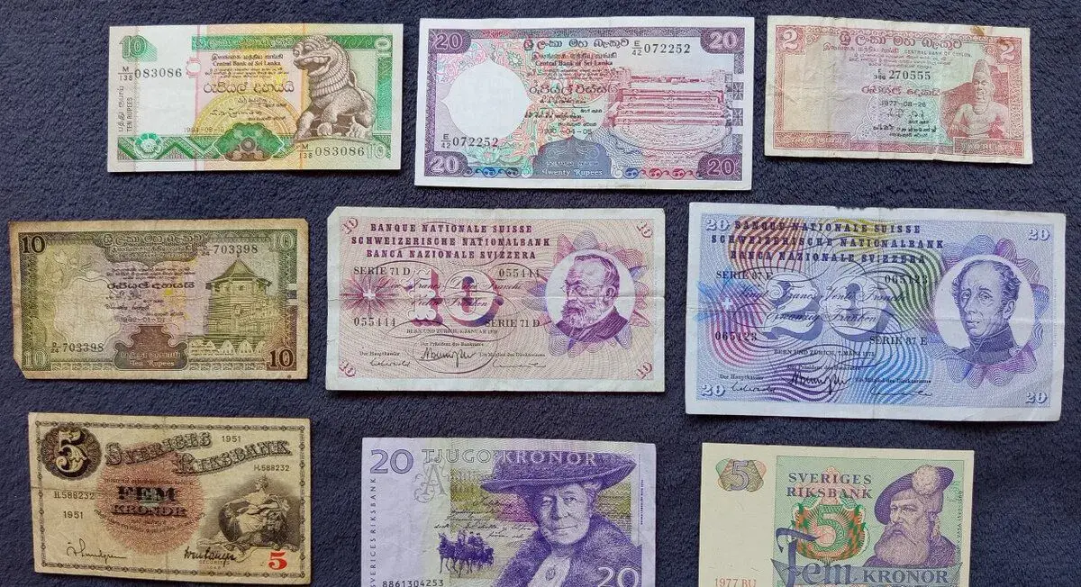 Bankovky z obehu svet 3